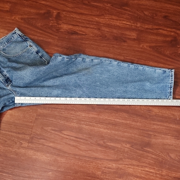 Jeans Mens plaid lined size 36x32 waist measurements are smaller see meauments - Picture 15 of 15